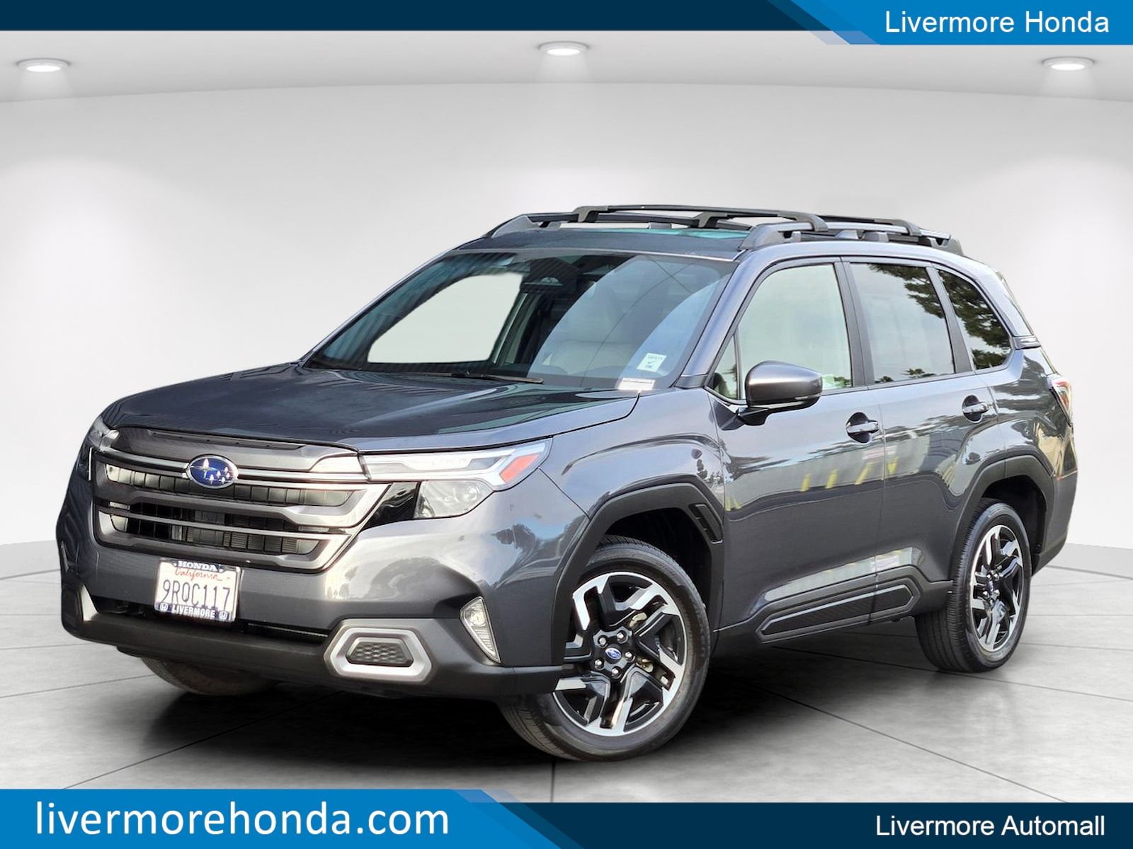 Gray Metallic 2025 Subaru Forester Limited Crossover AWD SUV / Crossover All-Wheel Drive Continuously Variable Transmission