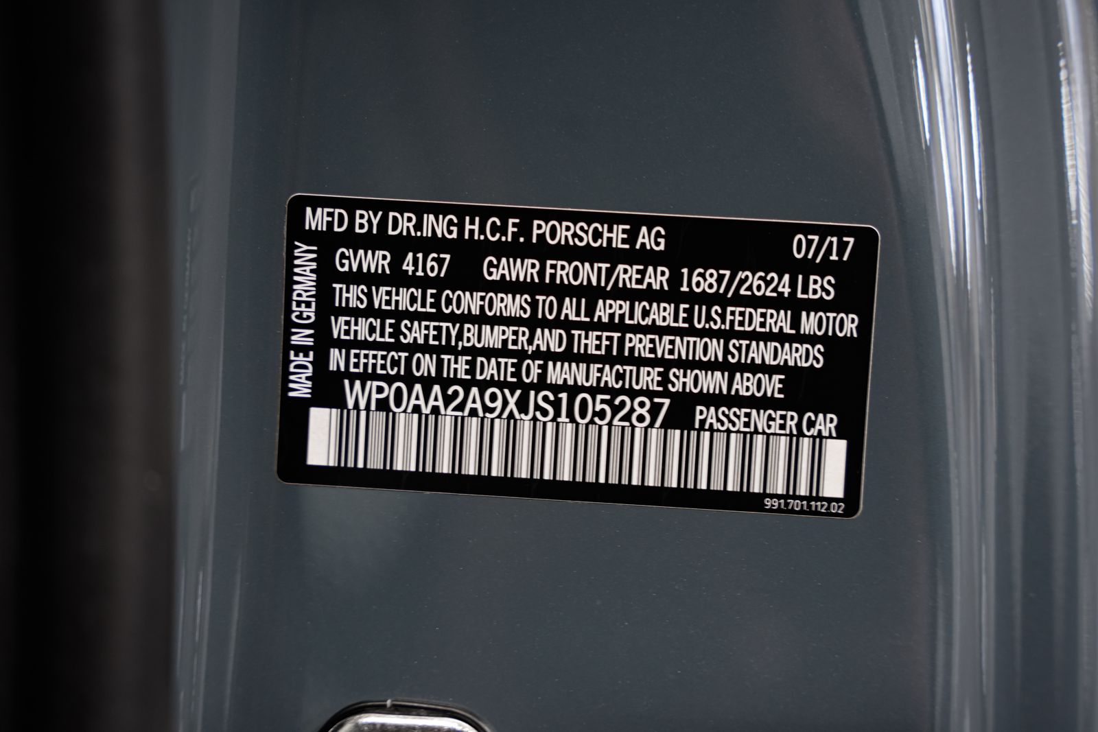 2018 Porsche 911 Carrera — photo 39