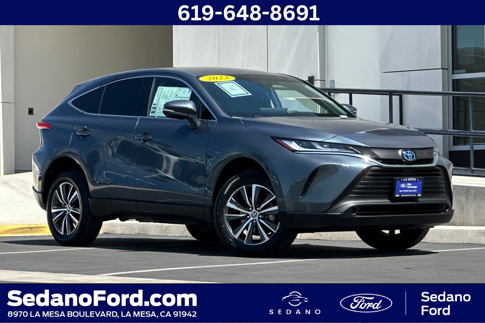 Coastal Gray Metallic 2023 Toyota Venza LE AWD SUV / Crossover All-Wheel Drive Continuously Variable Transmission