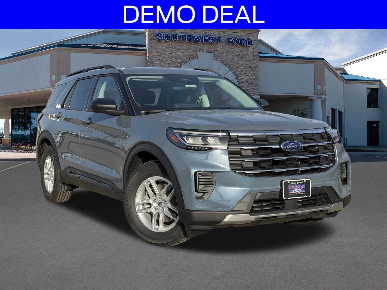 Vapor Blue 2026 Ford Explorer SUV / Crossover Rear-Wheel Drive Automatic