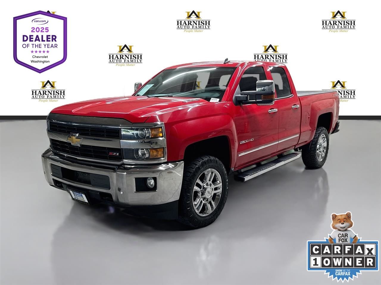 Victory Red 2015 Chevrolet Silverado 2500HD Pickup Truck Four-Wheel Drive 6-Speed Automatic