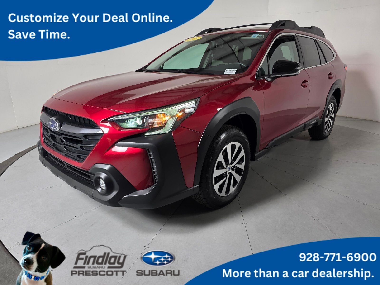 Crimson Red Pearl 2025 Subaru Outback SUV / Crossover All-Wheel Drive Continuously Variable Transmission