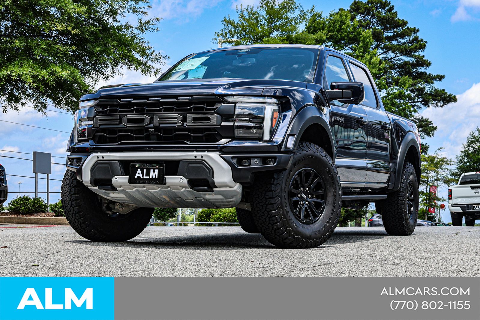 Used 2024 Blue Ford Raptor image 3