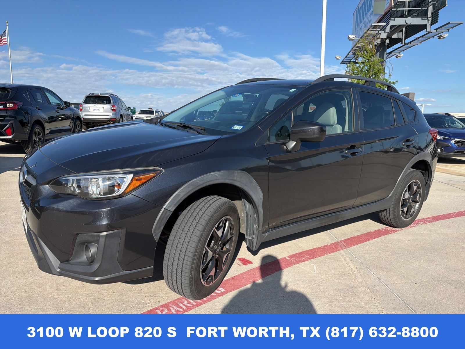 Dark Gray Metallic 2019 Subaru Crosstrek 2.0i Premium AWD SUV / Crossover All-Wheel Drive 6-Speed Manual