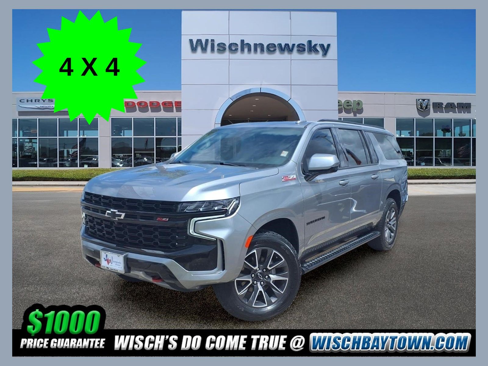 2023 Chevrolet Suburban Z71 Gray at Bayway Cadillac of The Woodlands