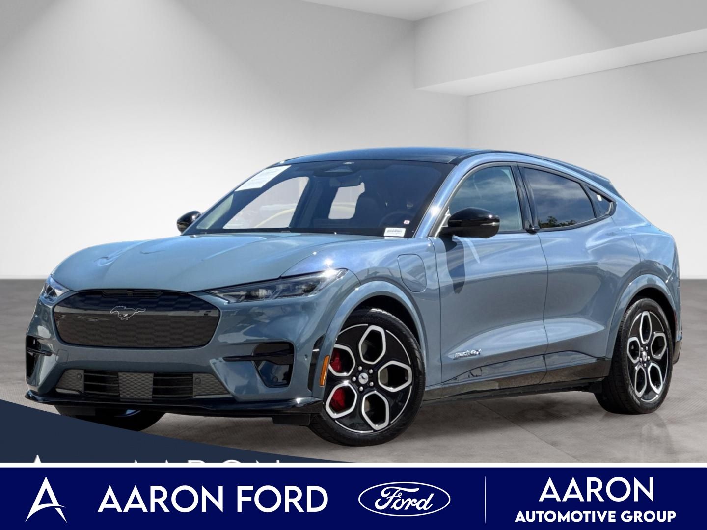 Vapor Blue 2023 Ford Mustang Mach-E SUV / Crossover All-Wheel Drive Automatic
