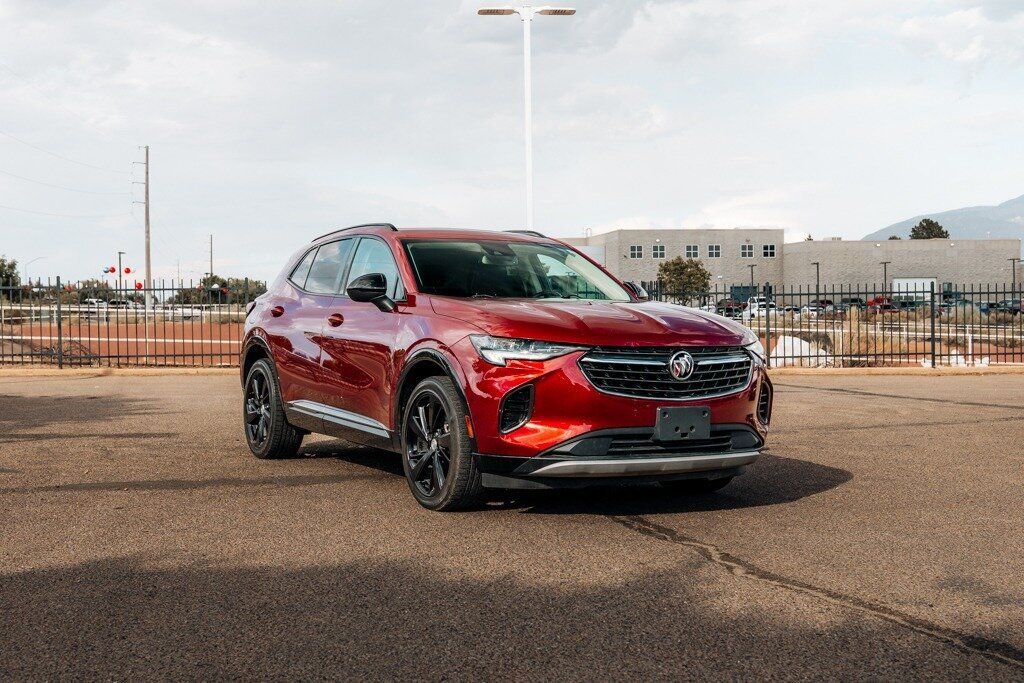 Cinnabar Metallic 2021 Buick Envision SUV / Crossover Front-Wheel Drive 9-Speed Automatic