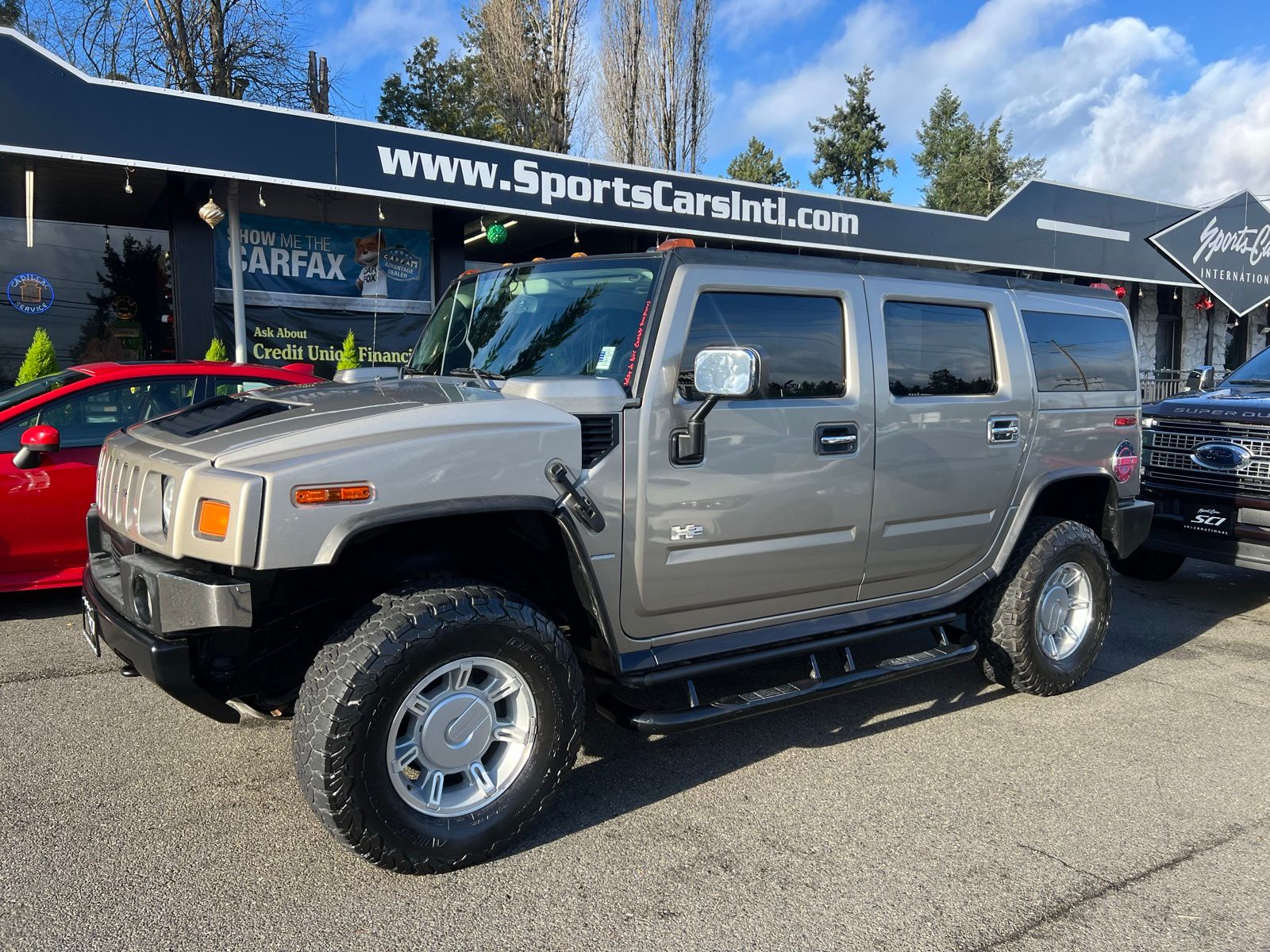 Pewter Metallic 2005 Hummer H2 SUV / Crossover Four-Wheel Drive 4-Speed Automatic Overdrive