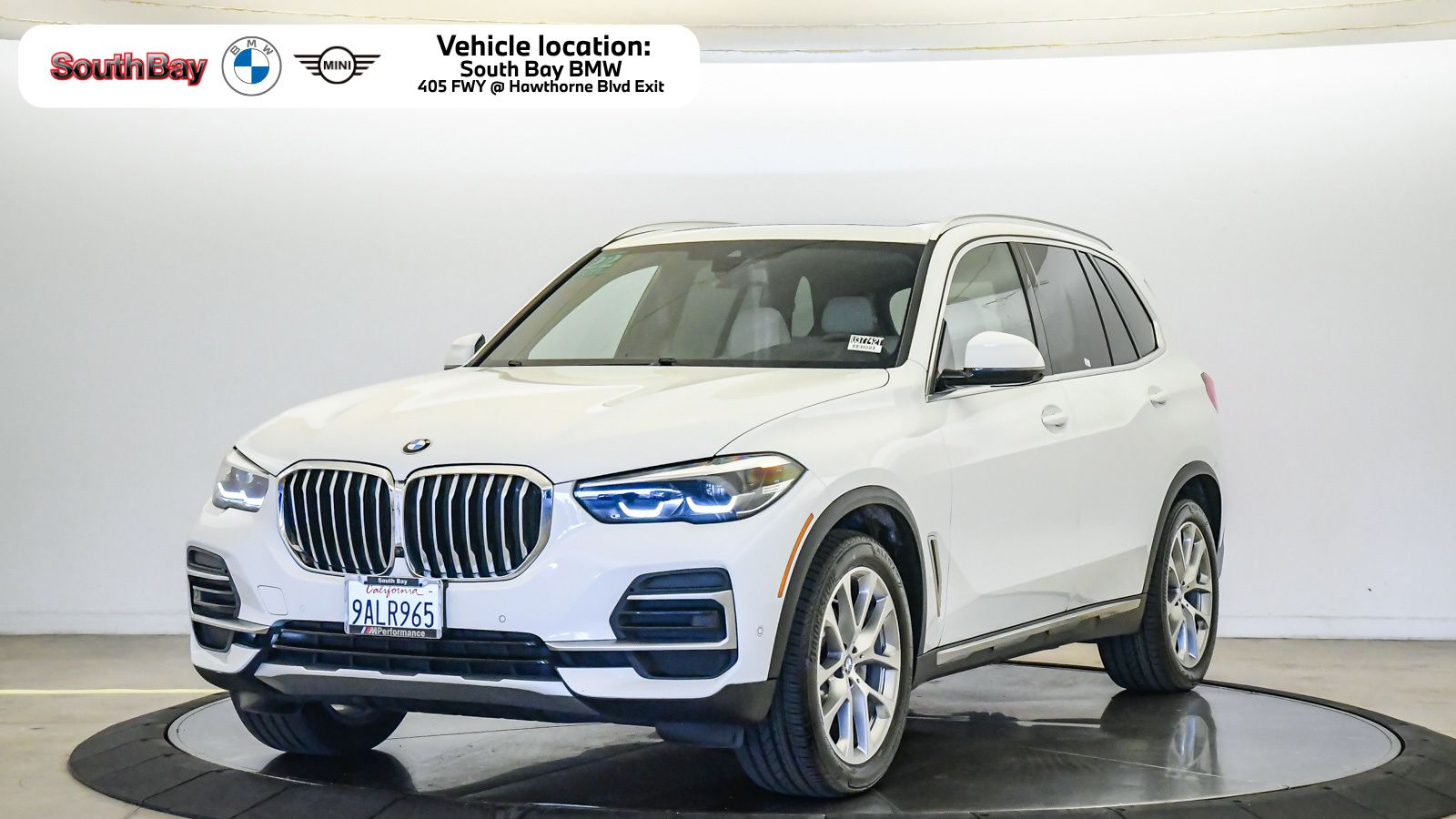 Alpine White 2022 BMW X5 SUV / Crossover Rear-Wheel Drive 8-Speed Automatic