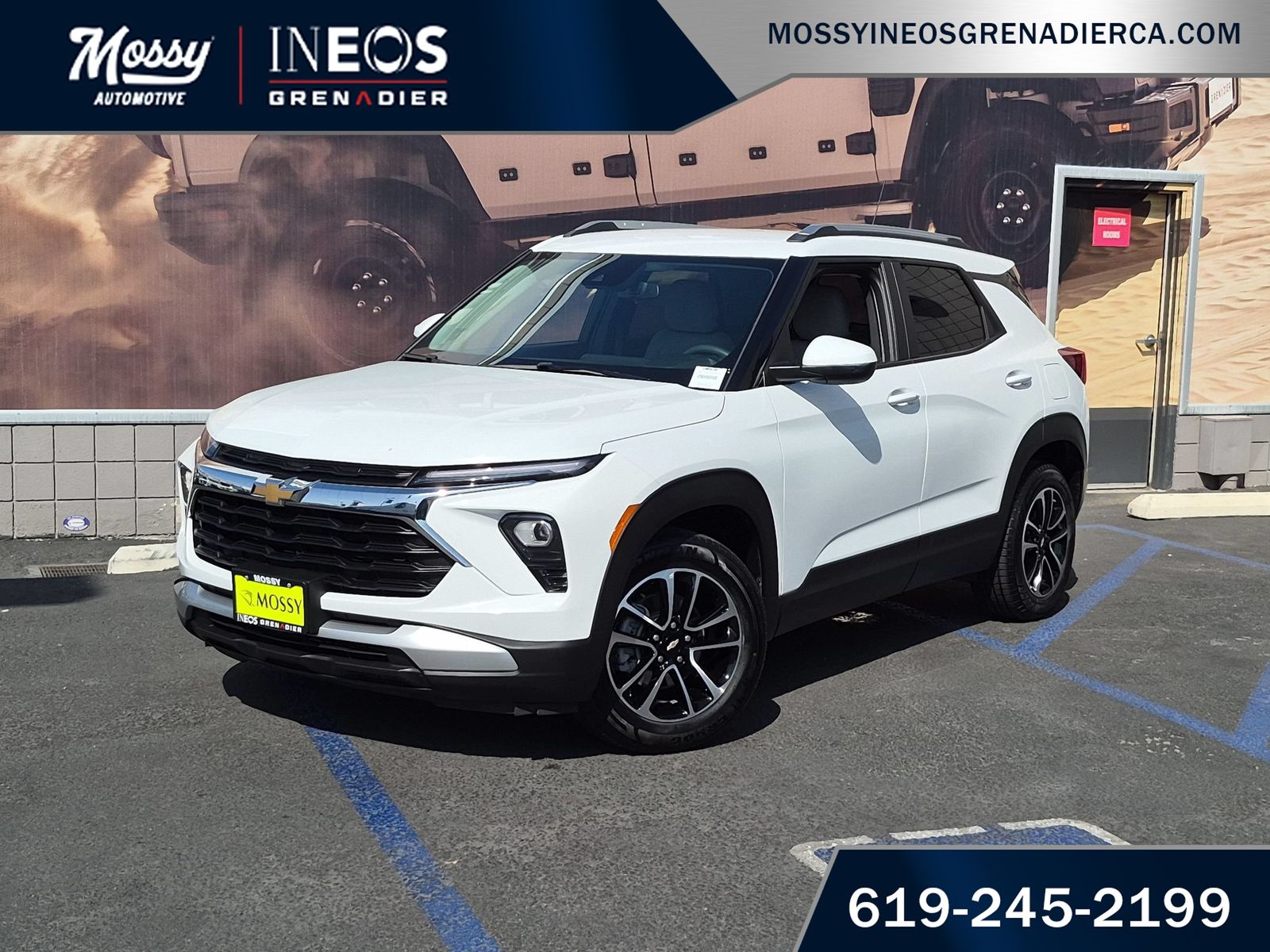 Summit White 2025 Chevrolet Trailblazer SUV / Crossover Front-Wheel Drive Continuously Variable Transmission
