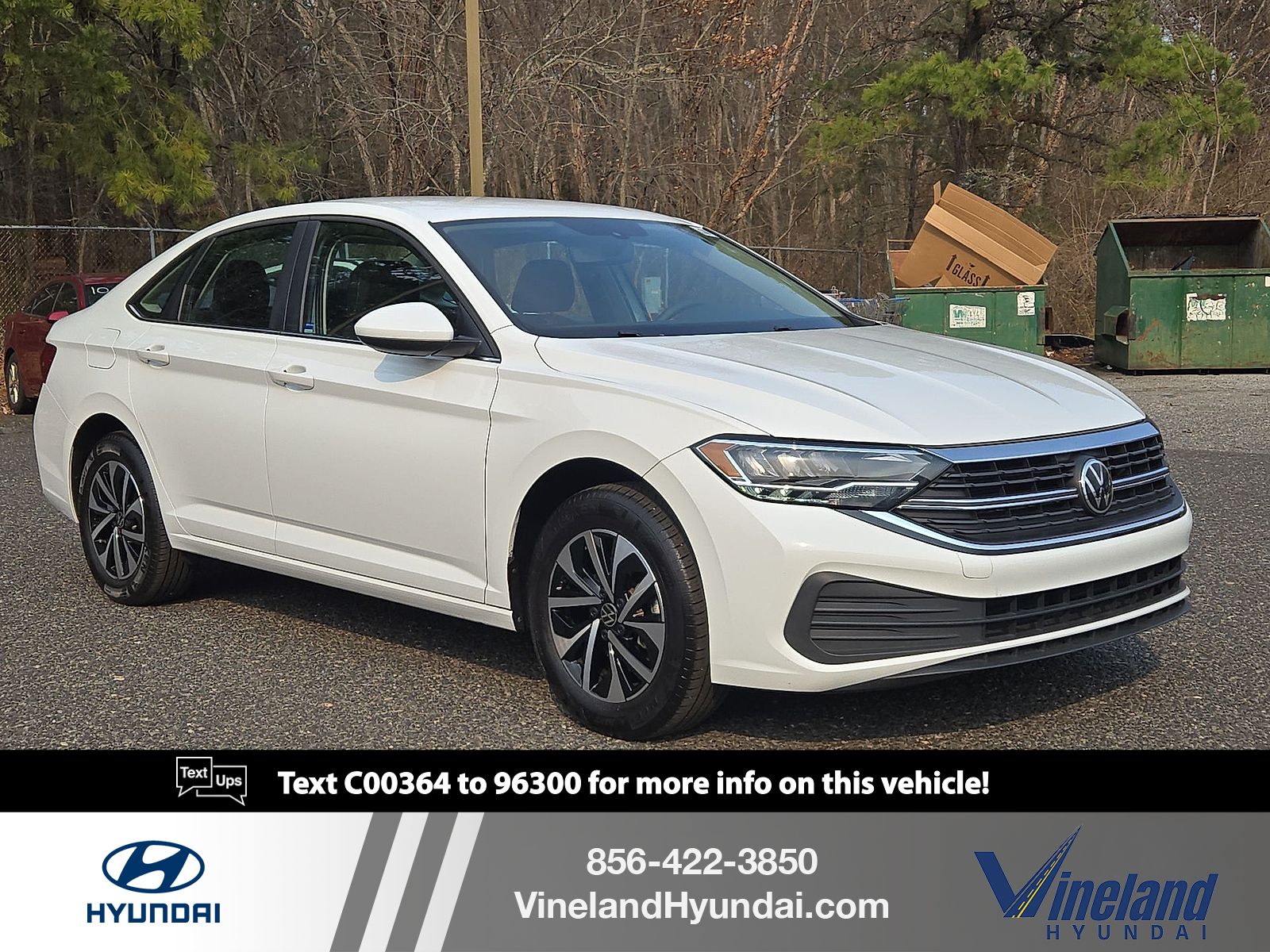 White 2023 Volkswagen Jetta Sedan Front-Wheel Drive 8-Speed Automatic