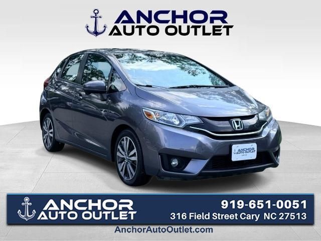 Gray 2015 Honda Fit Hatchback Front-Wheel Drive 6-Speed Manual