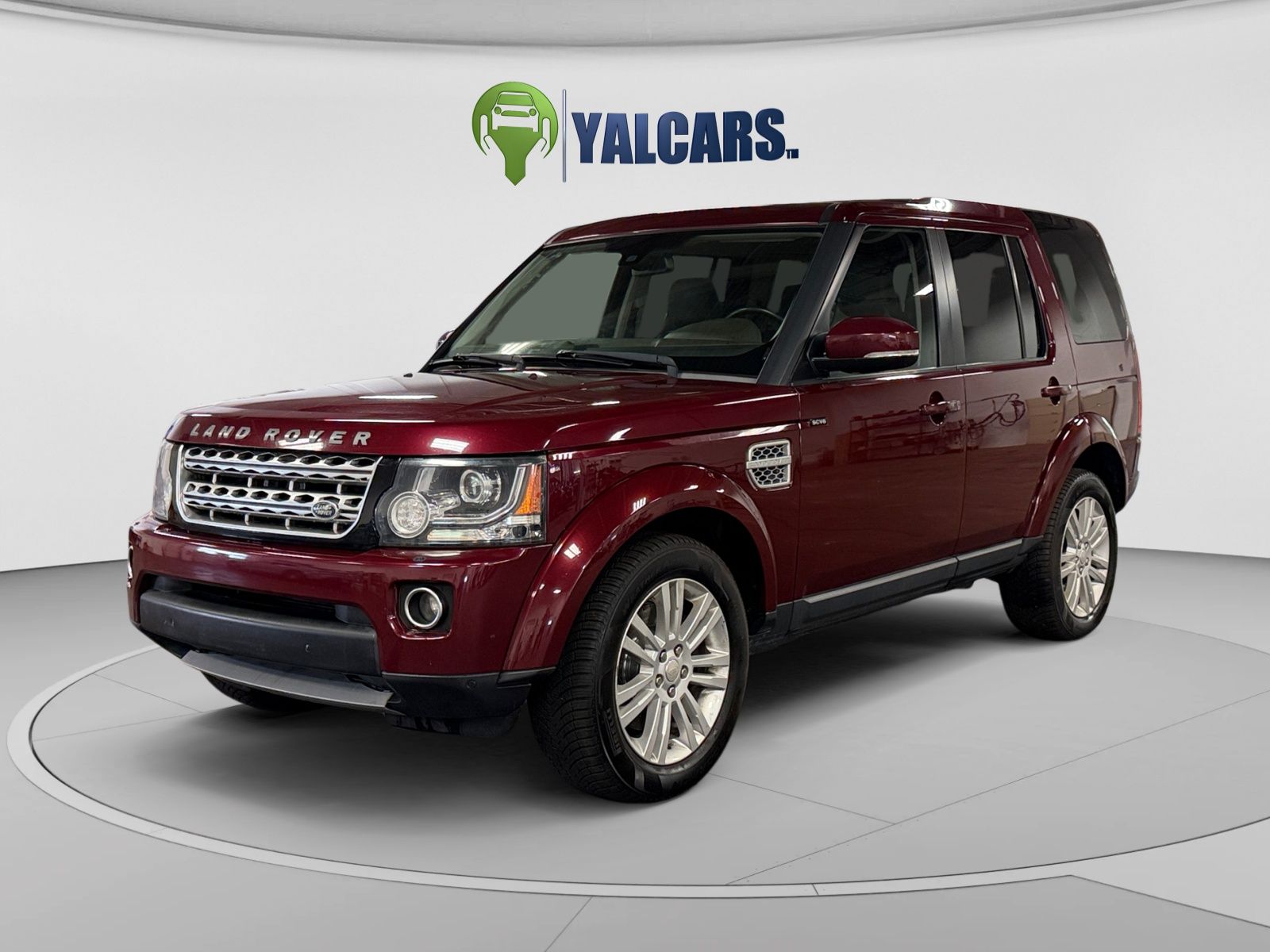 Red 2015 Land Rover LR4 SUV / Crossover Four-Wheel Drive 8-Speed Automatic