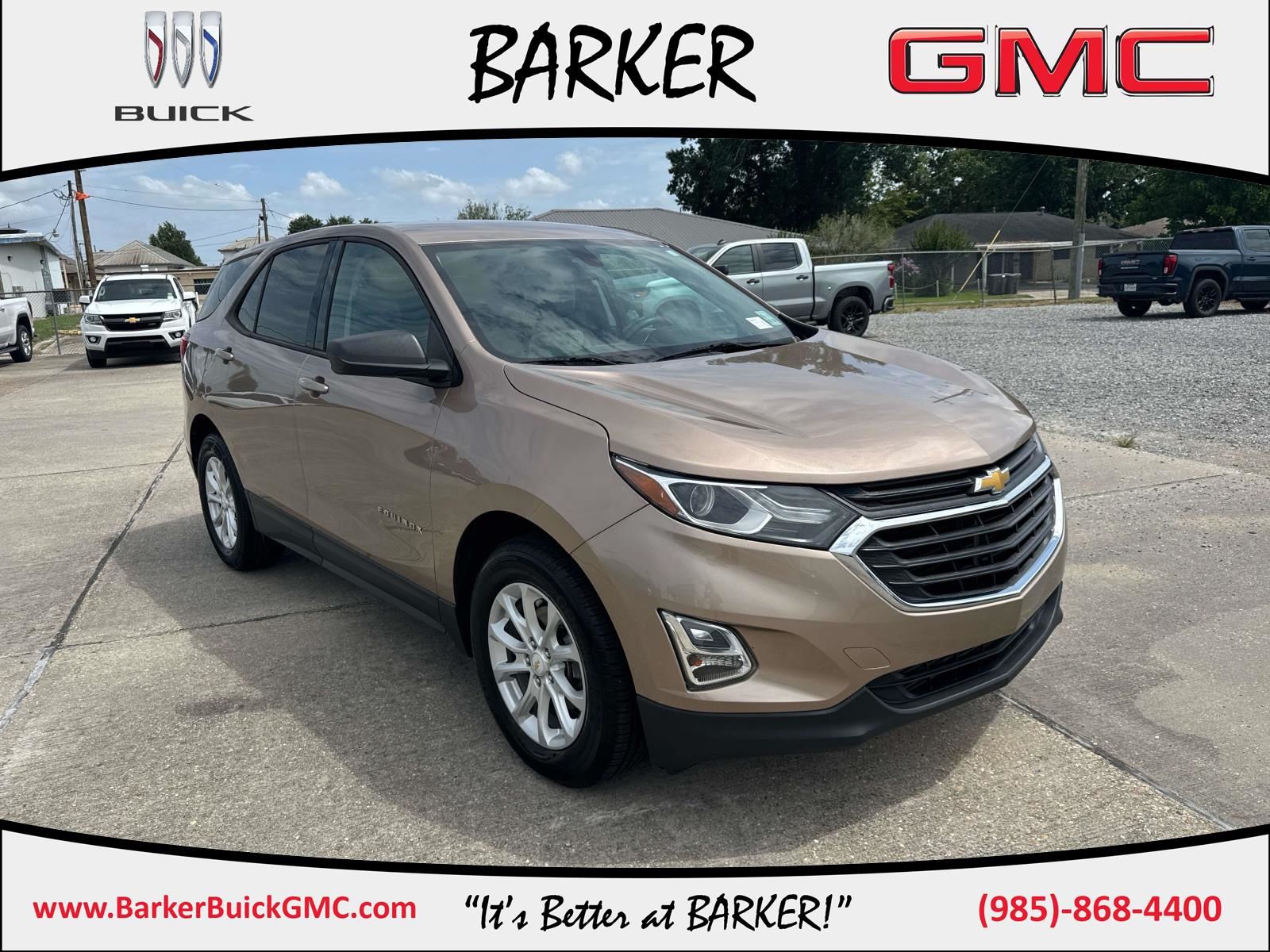 Sandy Ridge Metallic 2019 Chevrolet Equinox 1.5T LS FWD SUV / Crossover Front-Wheel Drive 6-Speed Automatic Overdrive
