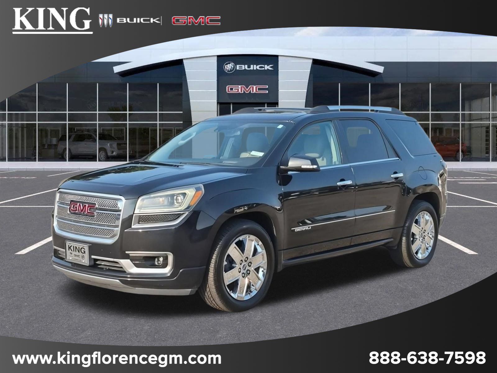 Carbon Black Metallic 2014 GMC Acadia SUV / Crossover All-Wheel Drive 6-Speed Automatic