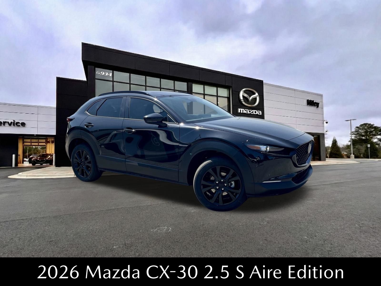 Jet Black Mica 2026 Mazda CX-30 2.5 S Aire Edition AWD SUV / Crossover All-Wheel Drive 6-Speed Automatic