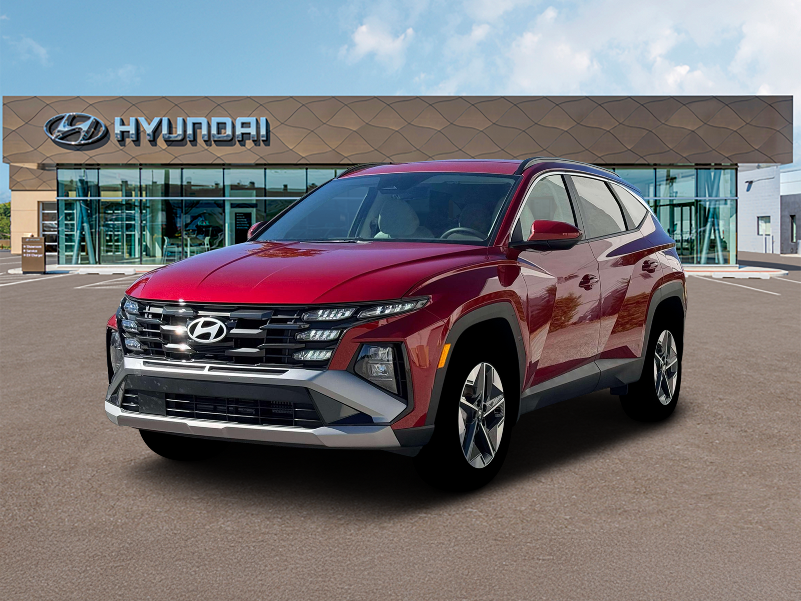 Ultimate Red 2026 Hyundai Tucson Hybrid SEL AWD SUV / Crossover All-Wheel Drive 6-Speed Automatic