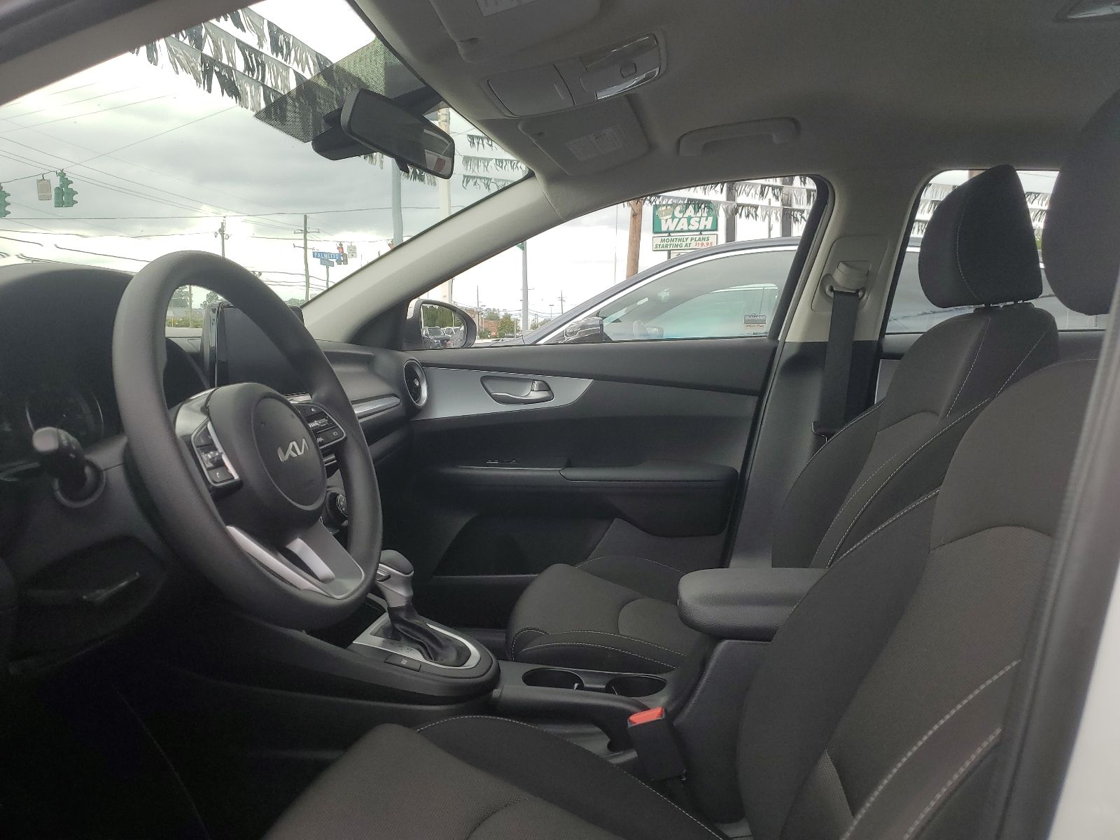 2023 Kia Forte LX White at Ross Downing Buick GMC