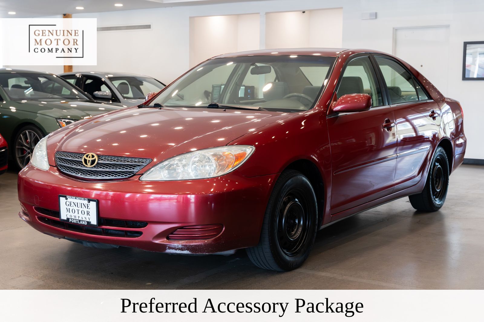 Salsa Red Pearl 2003 Toyota Camry Sedan Front-Wheel Drive 4-Speed Automatic Overdrive