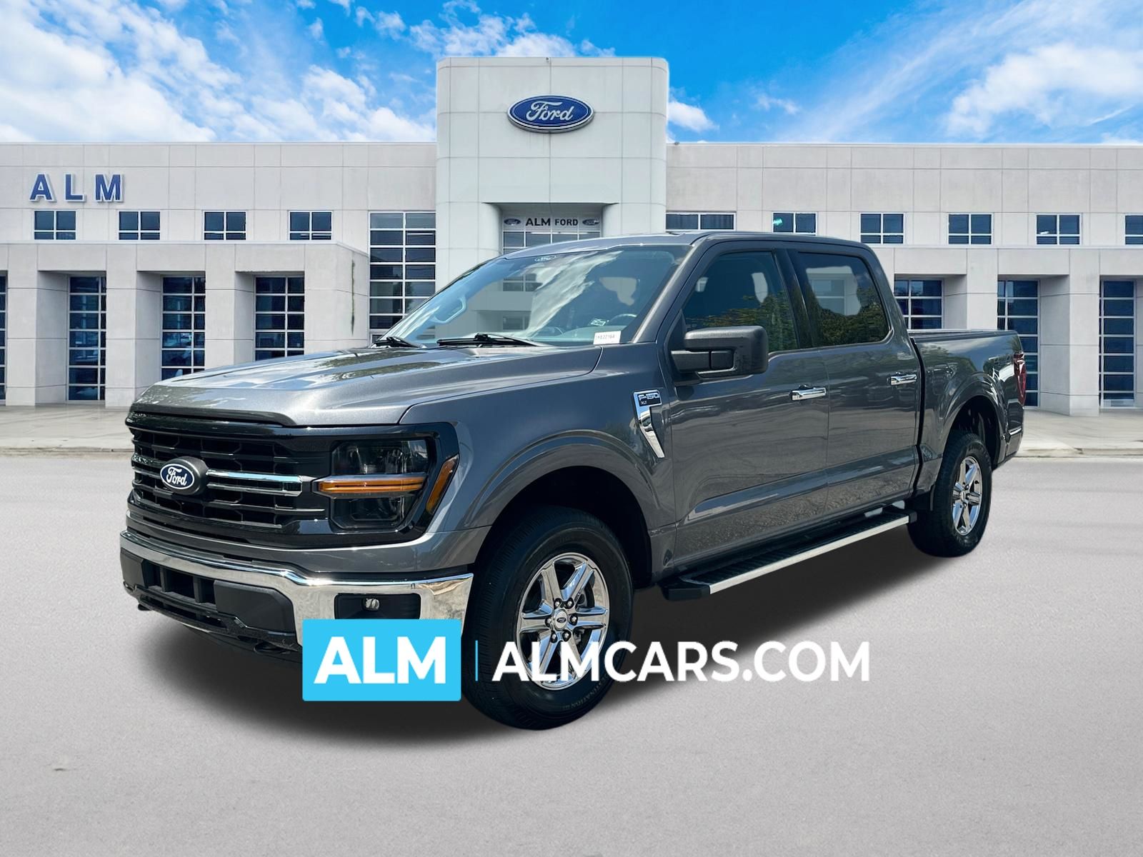 Carbonized Gray Metallic 2025 Ford F-150 Pickup Truck Four-Wheel Drive Automatic