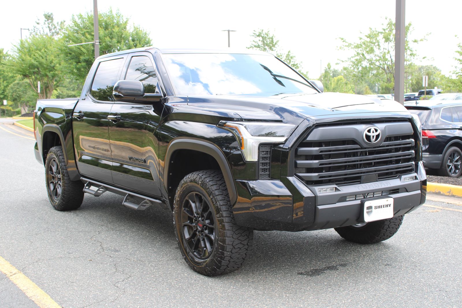 Midnight Black Metallic 2024 Toyota Tundra Pickup Truck Four-Wheel Drive Automatic