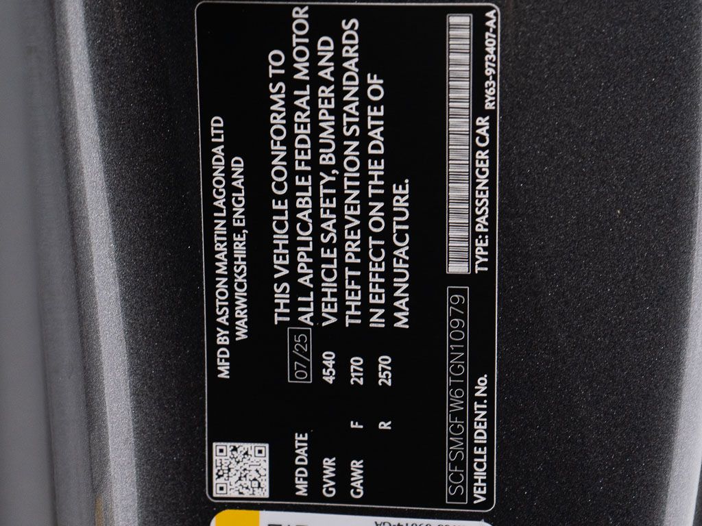Certified Used 2026 Magnetic Silver Aston Martin  image 41
