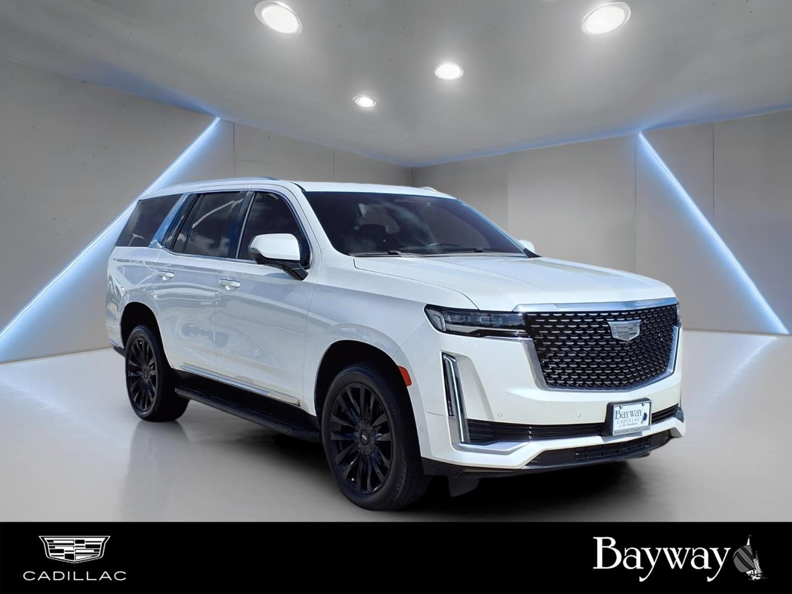 2024 Cadillac Escalade Premium Luxury White at Bayway Cadillac of The Woodlands
