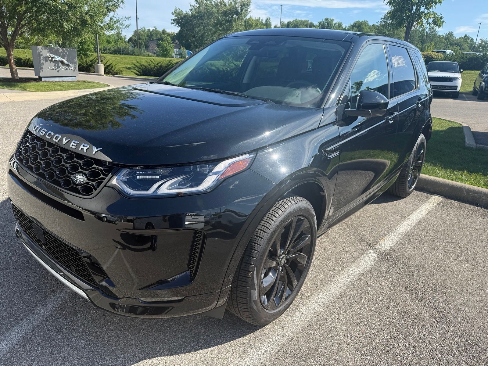 Santorini Black Metallic 2025 Land Rover Discovery Sport P250 S AWD SUV / Crossover All-Wheel Drive 9-Speed Automatic