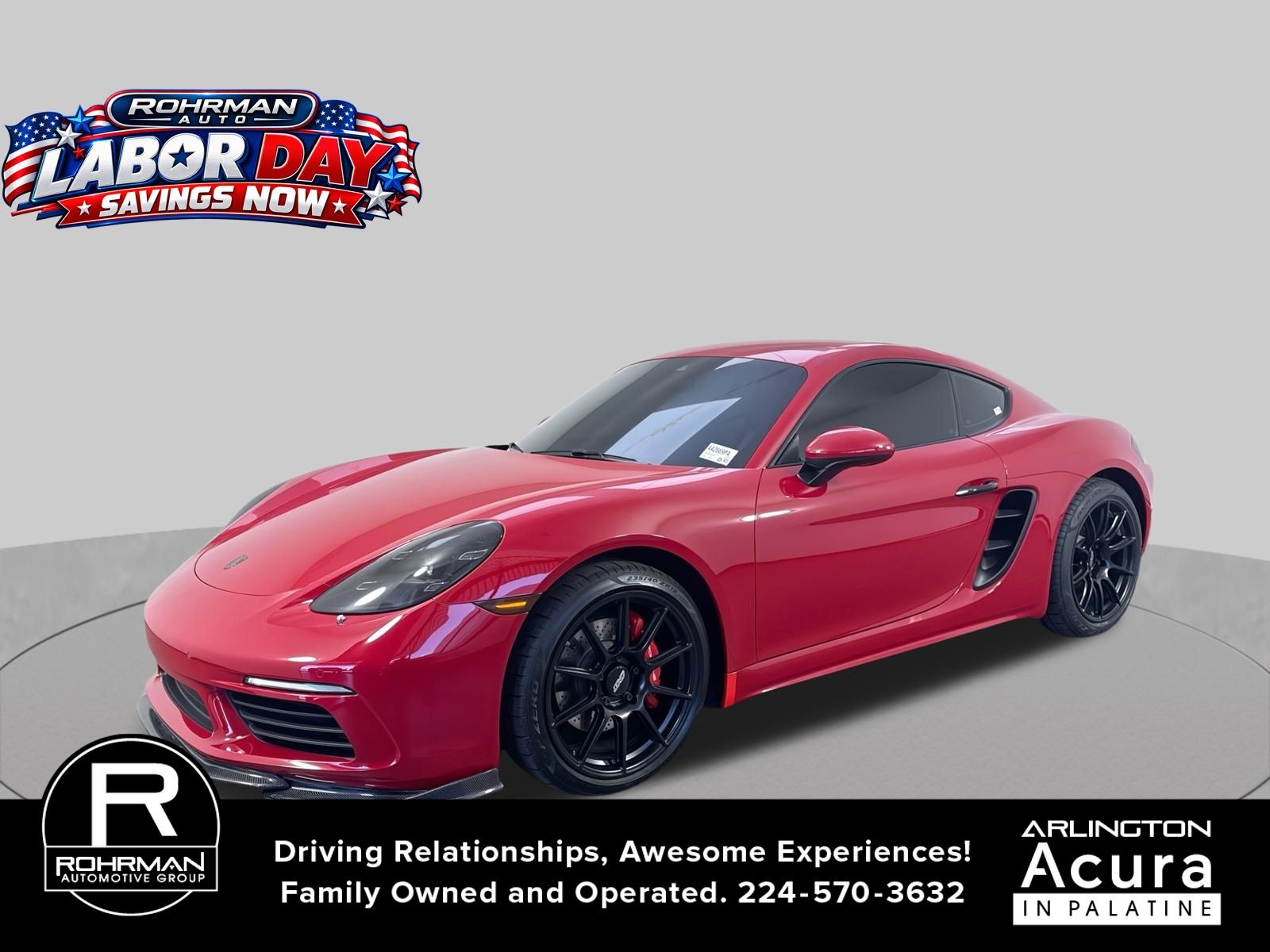 2021 Porsche 718 Cayman S RWD