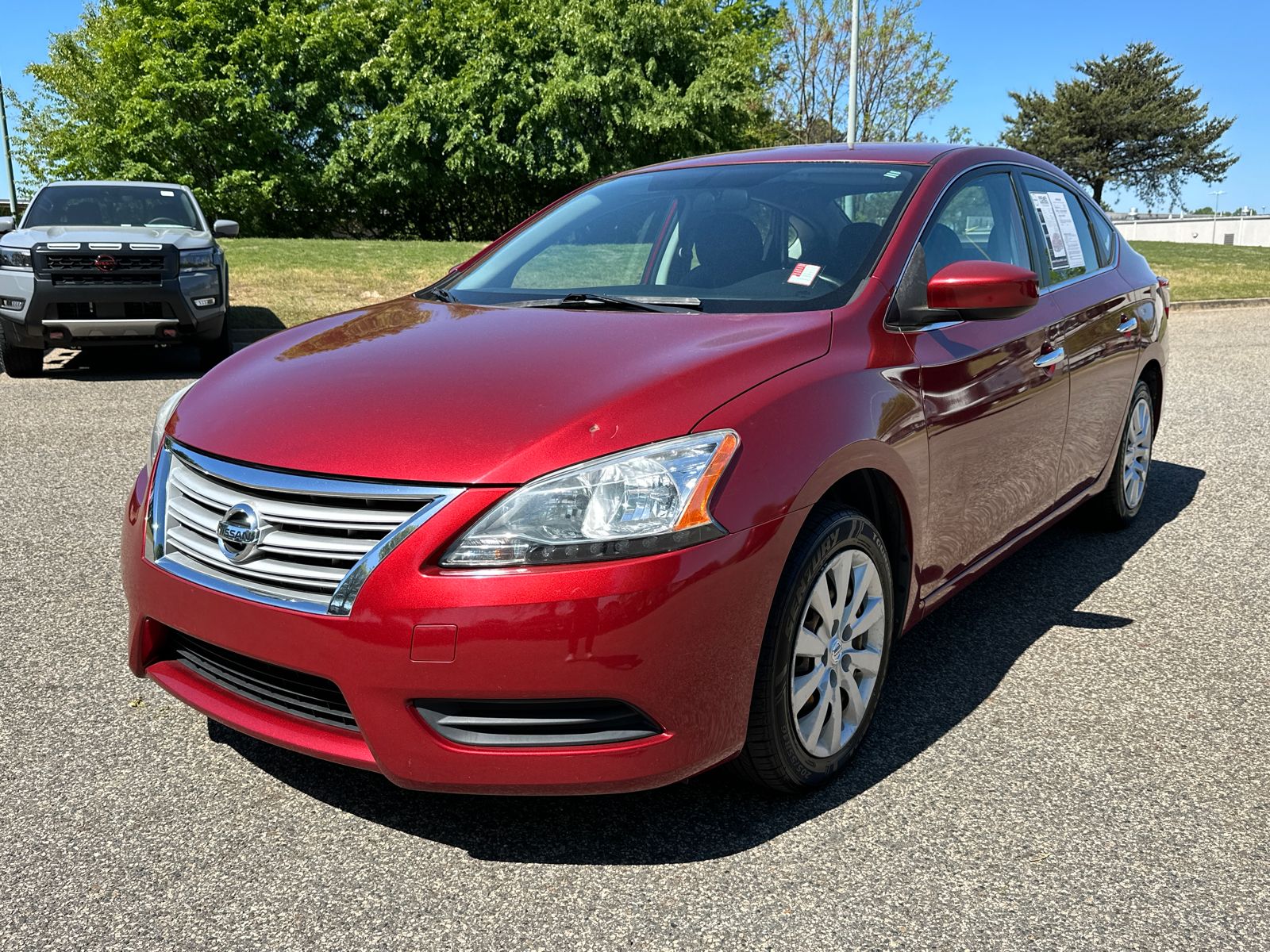 2015 Nissan Sentra SV Sedan Front-Wheel Drive Continuously Variable Transmission