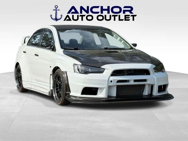 White 2011 Mitsubishi Lancer Evolution GSR Sedan All-Wheel Drive 5-Speed Manual