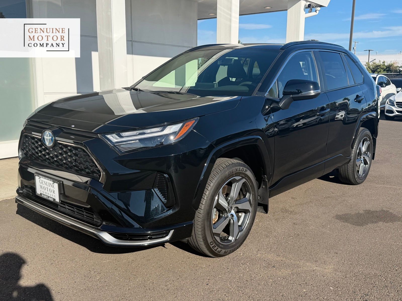 Midnight Black Metallic 2024 Toyota RAV4 Prime SUV / Crossover All-Wheel Drive Continuously Variable Transmission