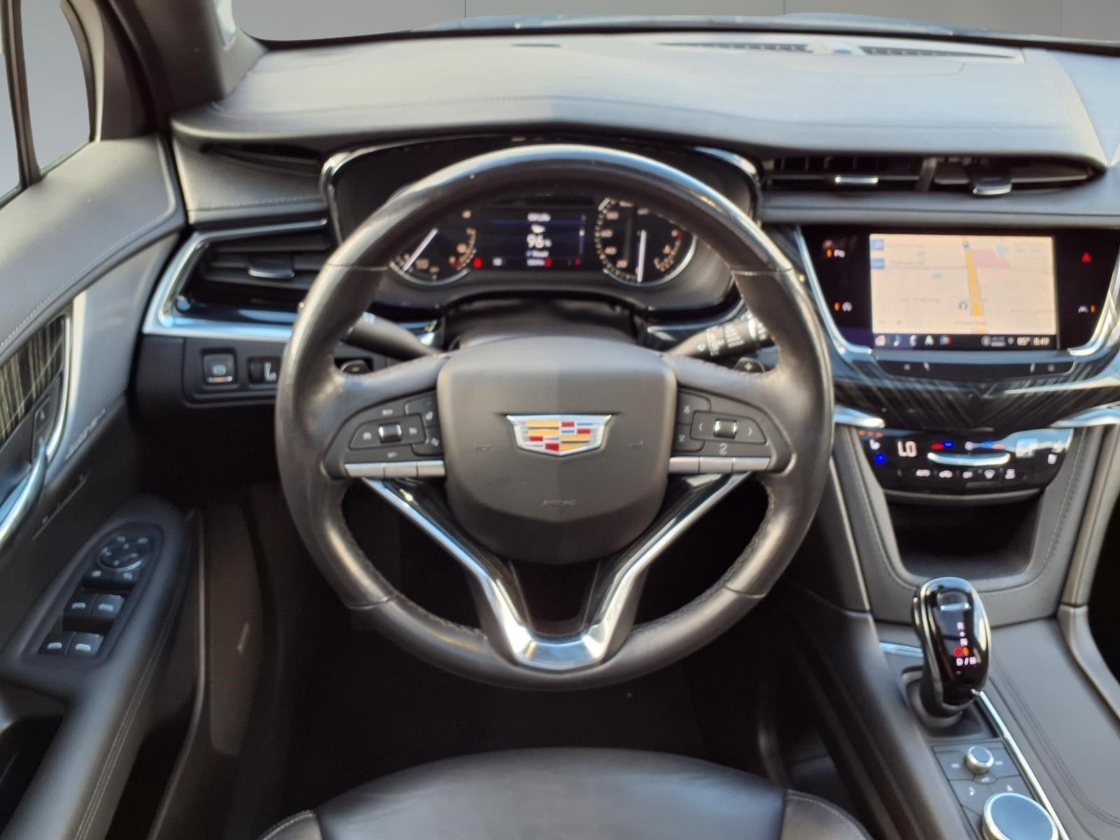 2024 Cadillac XT6 Premium Luxury Silver at Texan Dodge Chrysler Jeep Ram