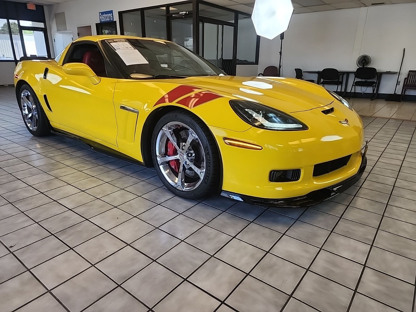 Velocity Yellow Tintcoat 2013 Chevrolet Corvette Coupe Rear-Wheel Drive 6-Speed Automatic