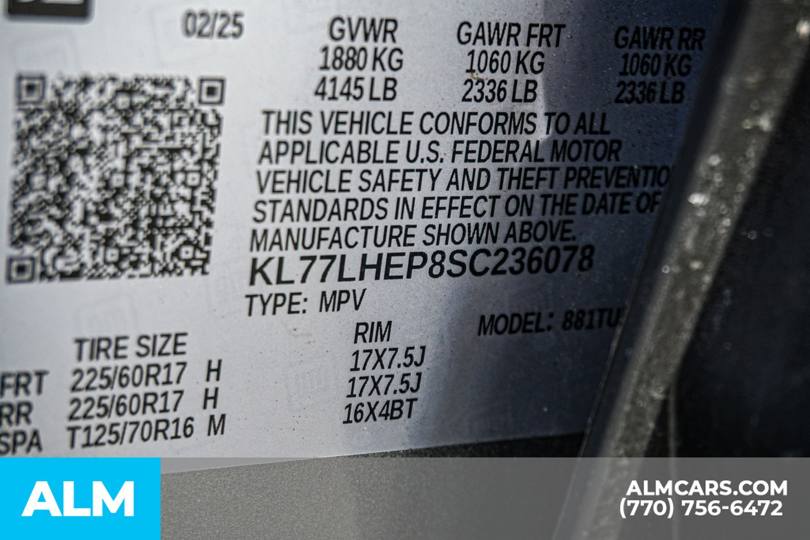 Used 2025 Gray Chevrolet LT image 62