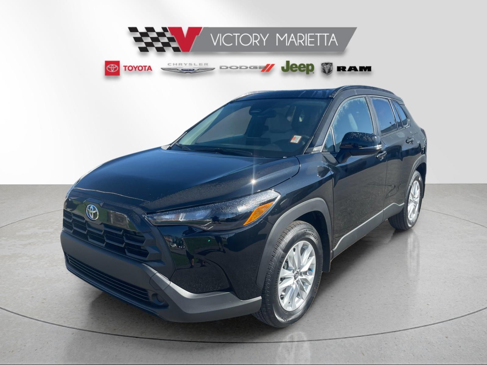 Jet Black 2026 Toyota Corolla Cross SUV / Crossover All-Wheel Drive Continuously Variable Transmission