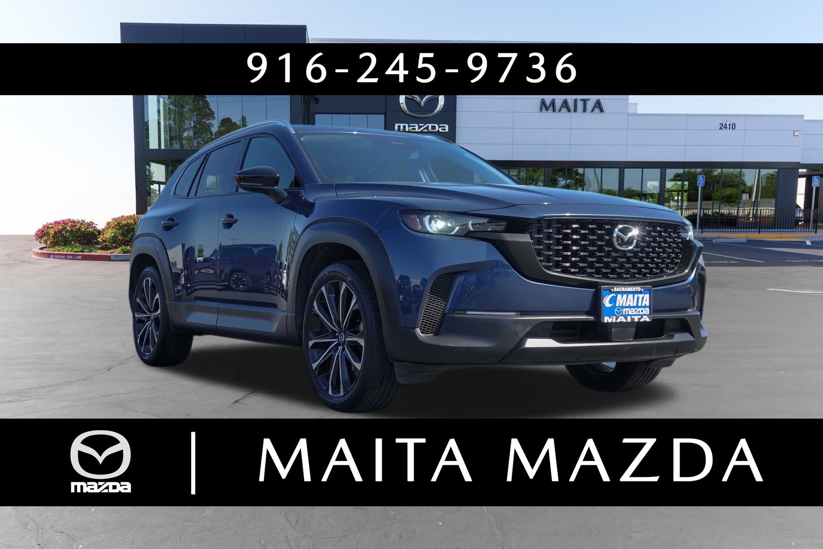 Ingot Blue Metallic 2025 Mazda CX-50 2.5 S Premium Plus AWD SUV / Crossover All-Wheel Drive 6-Speed Automatic