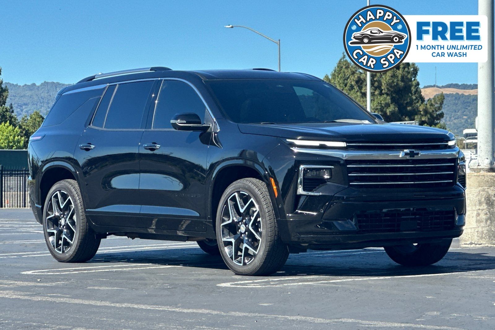 Mosaic Black Metallic 2025 Chevrolet Traverse High Country AWD SUV / Crossover Four-Wheel Drive 8-Speed Automatic