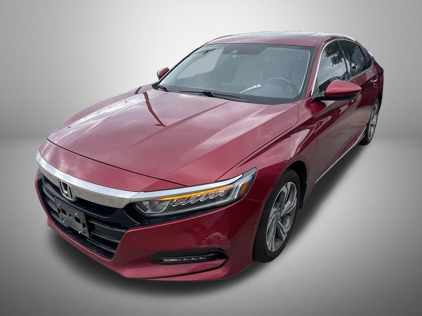 Red 2019 Honda Accord 1.5T EX-L FWD Sedan Front-Wheel Drive Continuously Variable Transmission