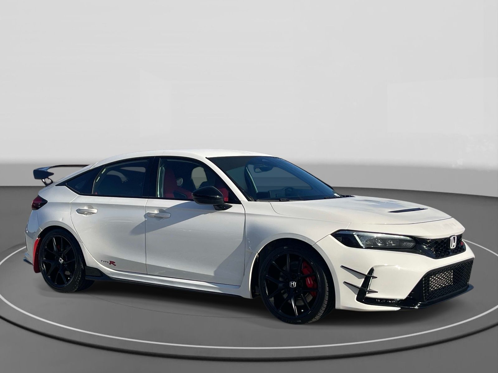 White 2023 Honda Civic Type R Hatchback Front-Wheel Drive 6-Speed Manual