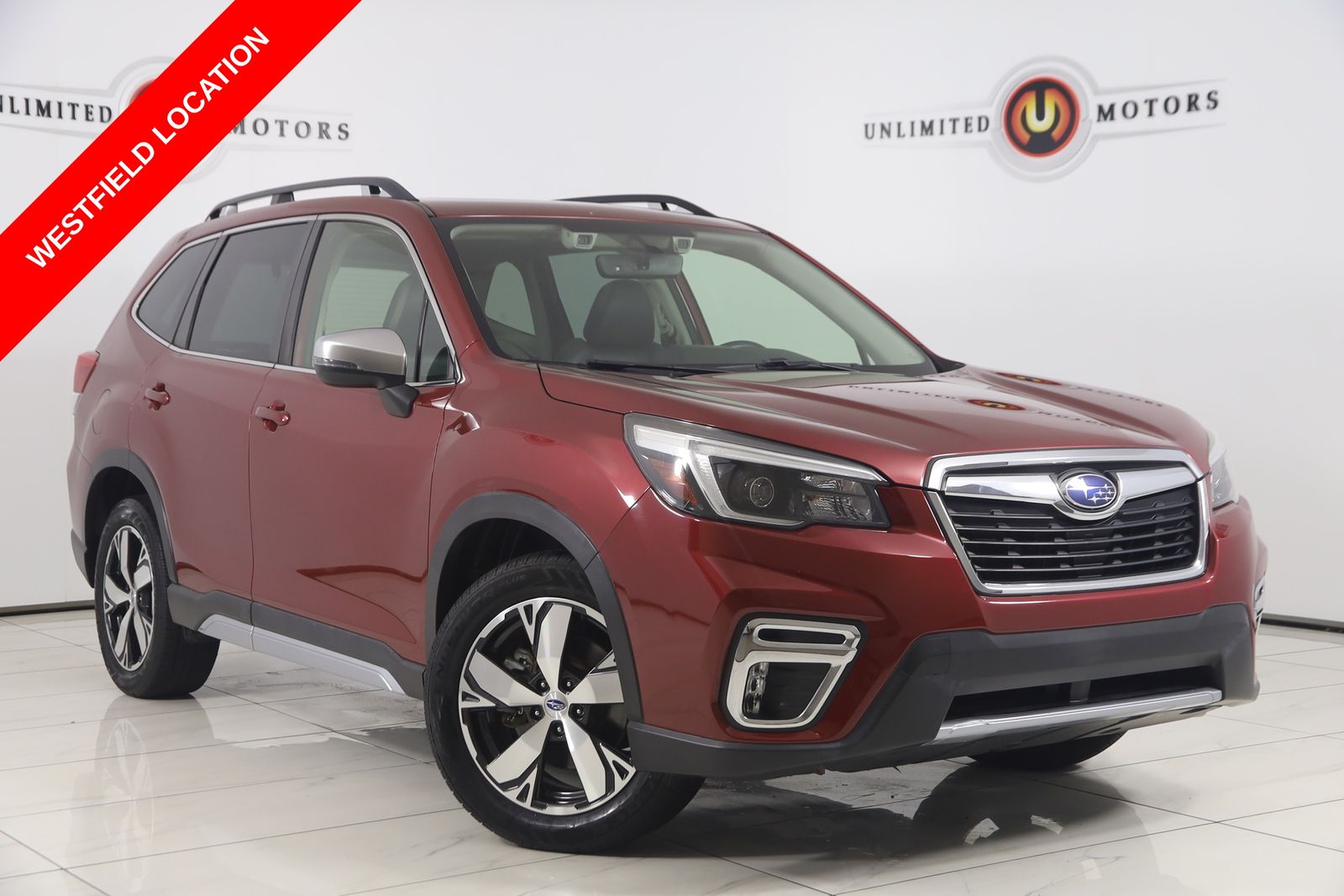 Crimson Red Pearl 2021 Subaru Forester SUV / Crossover All-Wheel Drive Continuously Variable Transmission
