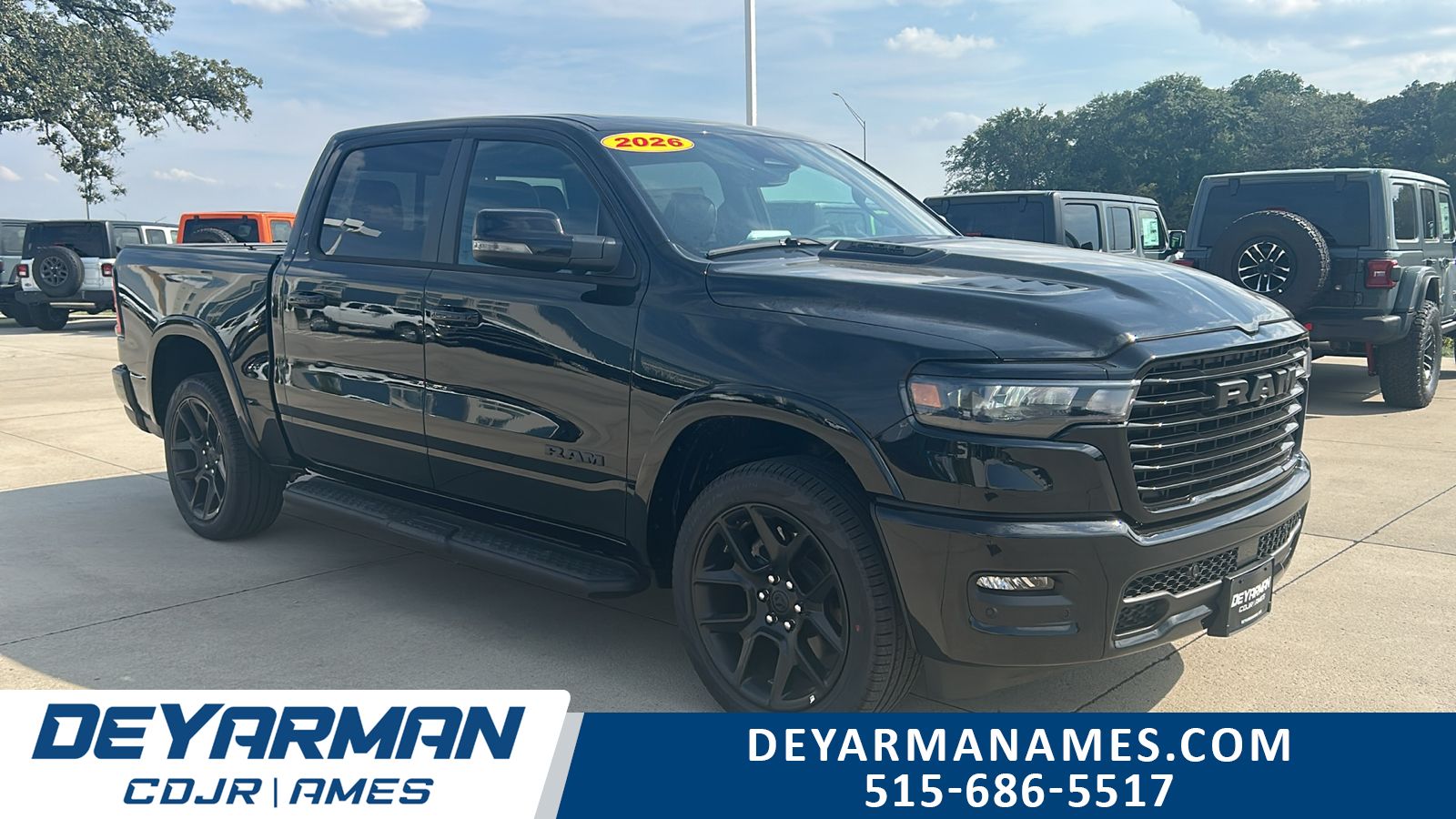 2026 RAM 1500 Laramie Crew Cab 4WD