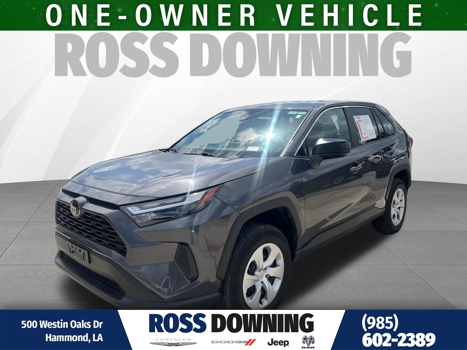Gray 2025 Toyota RAV4 LE FWD SUV / Crossover Front-Wheel Drive 8-Speed Automatic