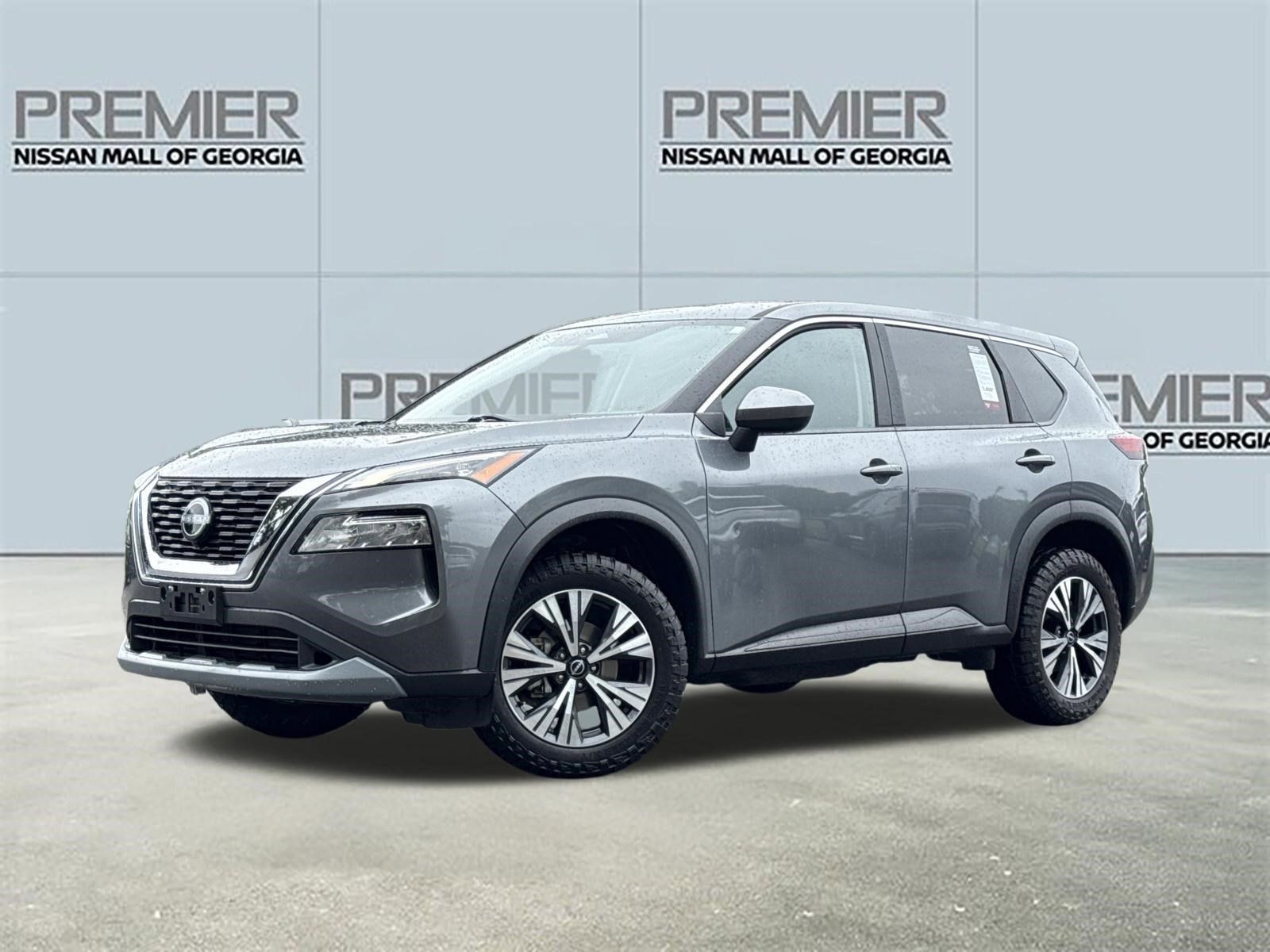 Gray (Gun Metallic) 2023 Nissan Rogue SV FWD SUV / Crossover Front-Wheel Drive Continuously Variable Transmission