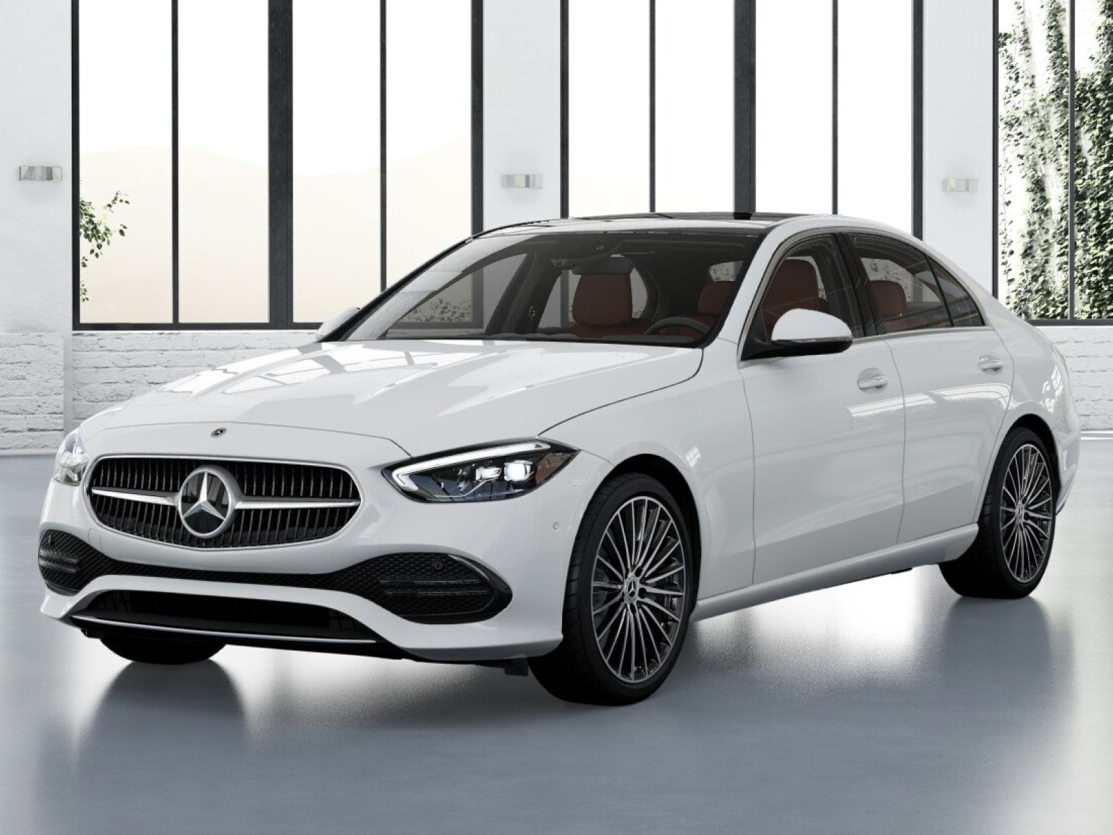 Polar White 2026 Mercedes-Benz C-Class Sedan Rear-Wheel Drive 9-Speed Automatic