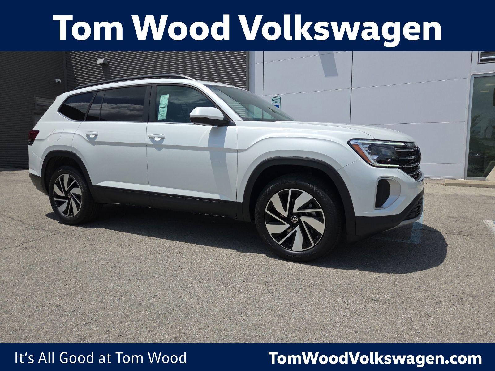 new 2026 Volkswagen Atlas car, priced at $46,854