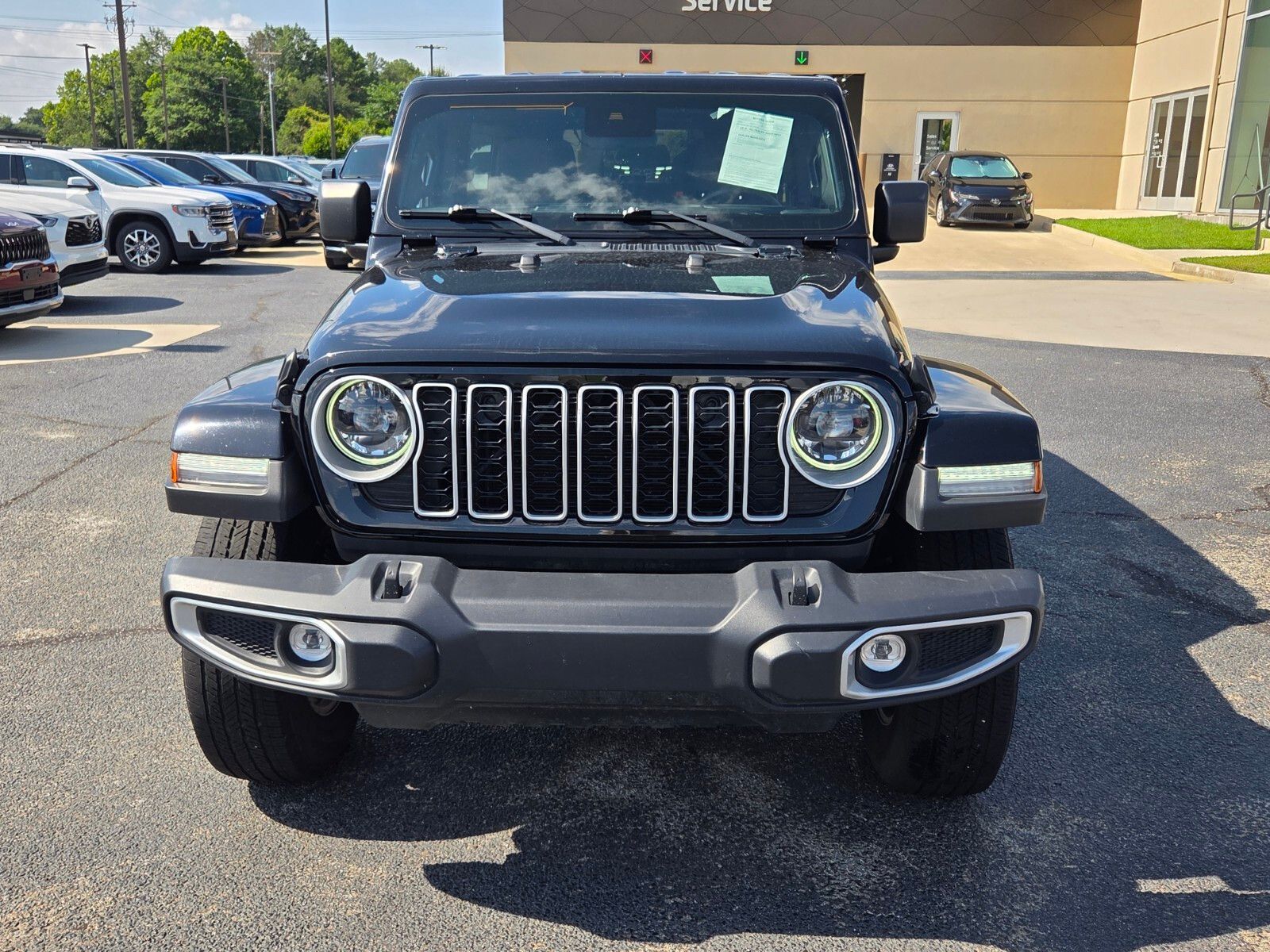 Used 2025 Black Jeep Sahara image 2