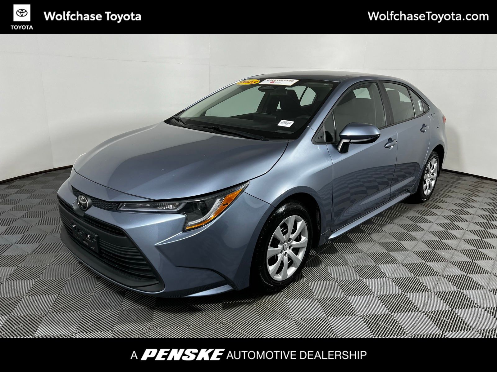 Celestite 2023 Toyota Corolla LE FWD Sedan Front-Wheel Drive Continuously Variable Transmission