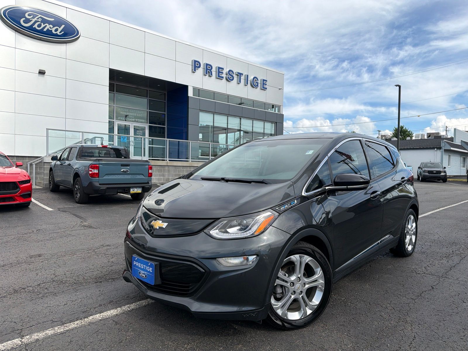 Nightfall Gray Metallic 2019 Chevrolet Bolt EV LT FWD Hatchback Front-Wheel Drive 1-Speed Automatic