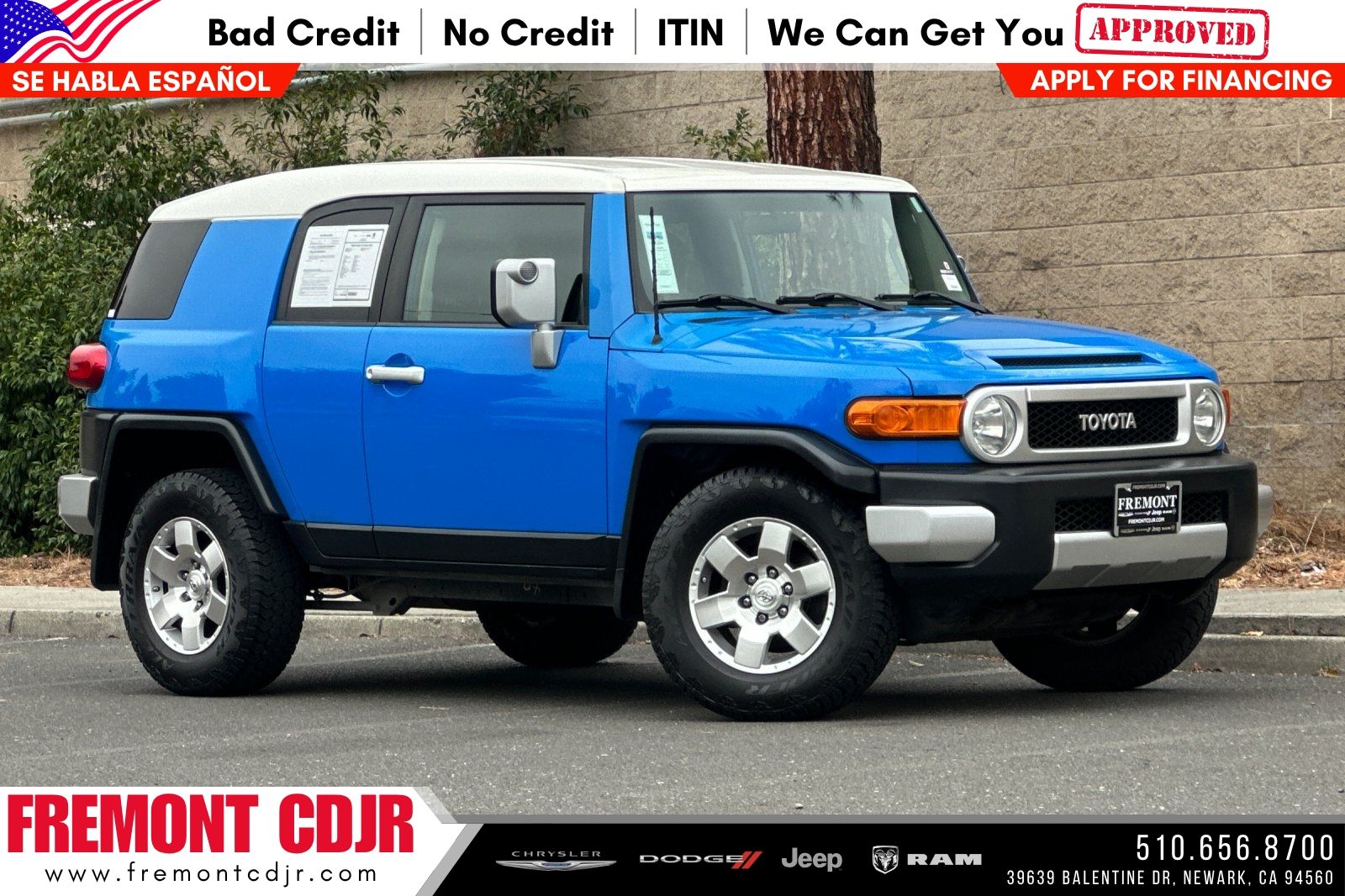 2008 Toyota FJ Cruiser 2WD